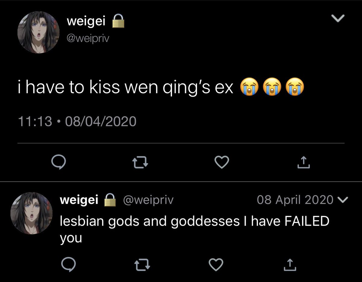 (109) wwx said respect both she/her he/him lesbians <3
