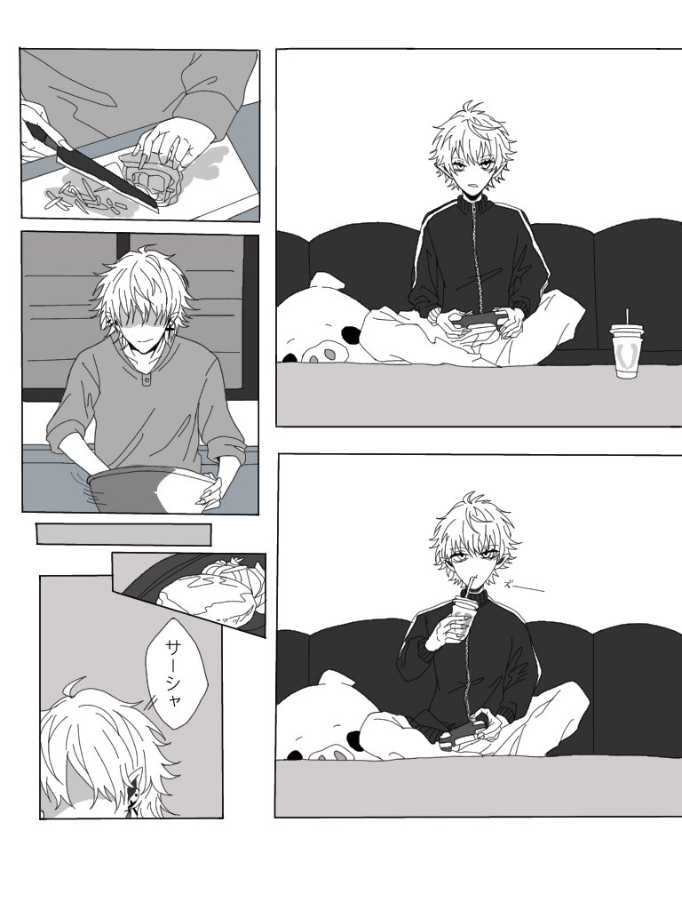 配信より。 兄上はイメージです。#KuzuArt 