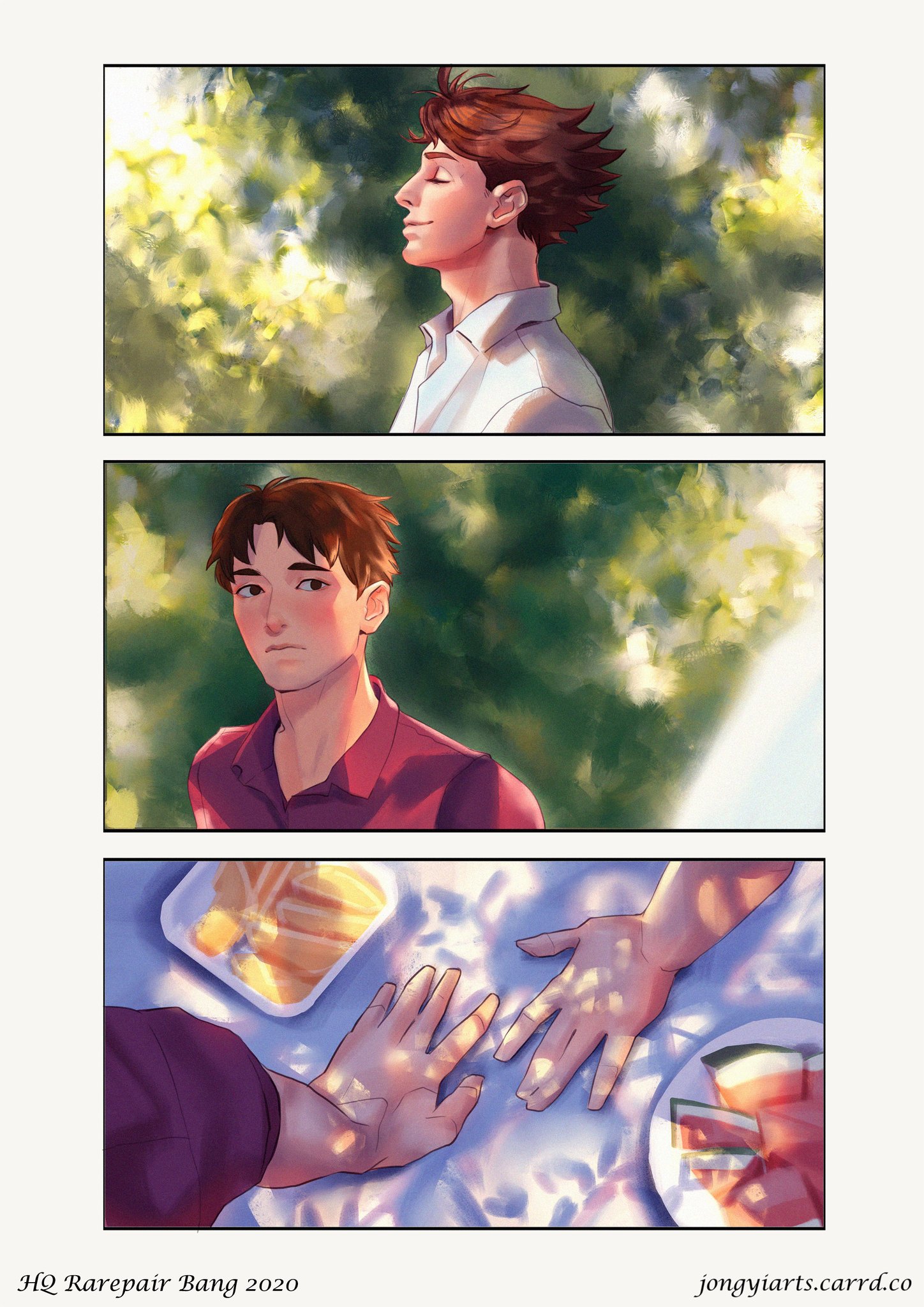 Jong Yi on Twitter "My Ushikawa collab with enigma_scars (ao3) for 