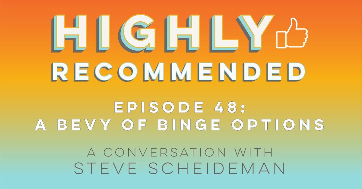 recopod's tweet photo. Need some binge recos? On this week's episode of the podcast my husband and I share some of our current and all-time favorite TV shows. What are you watching now? https://t.co/U9NEpZ1pbe

#socialdistancing #bingewatching #streaming #tv #podcast https://t.co/1wNnhS0BDR
