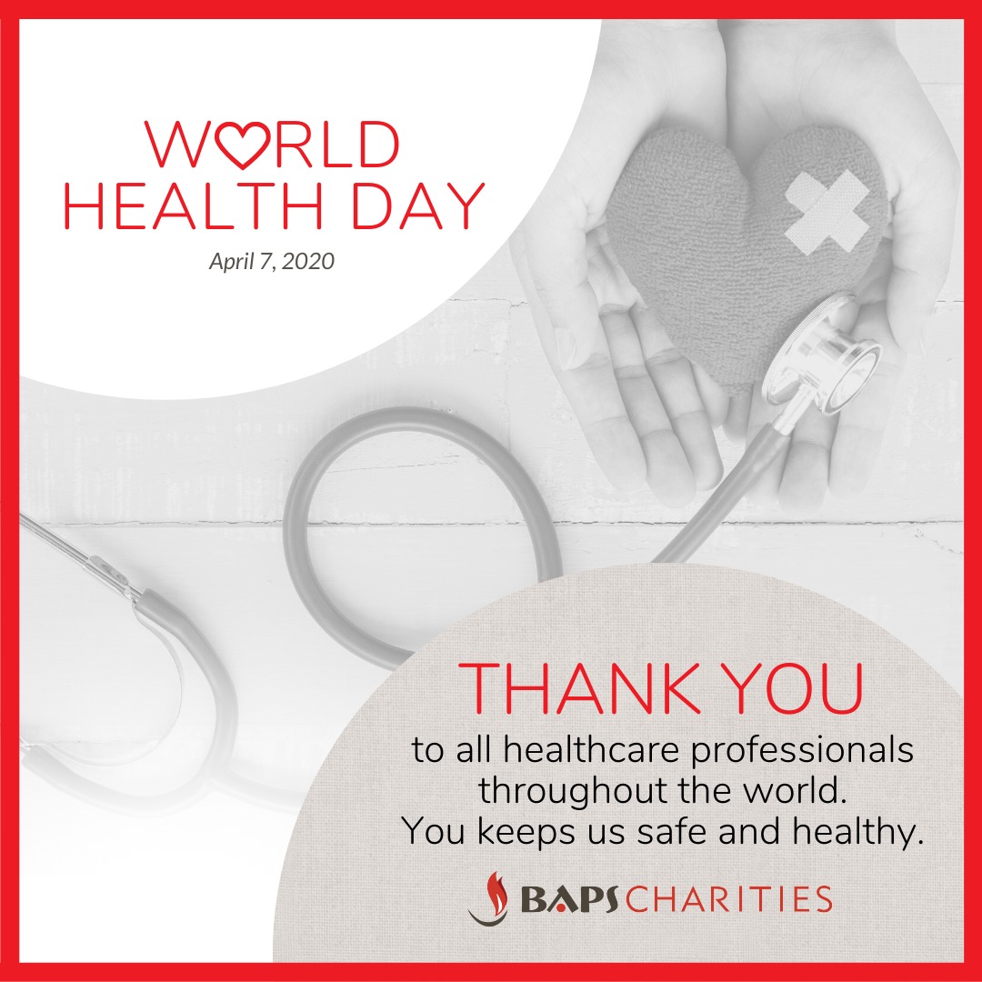 #BAPSCharities #WorldHealthDay #WorldHealthDay2020