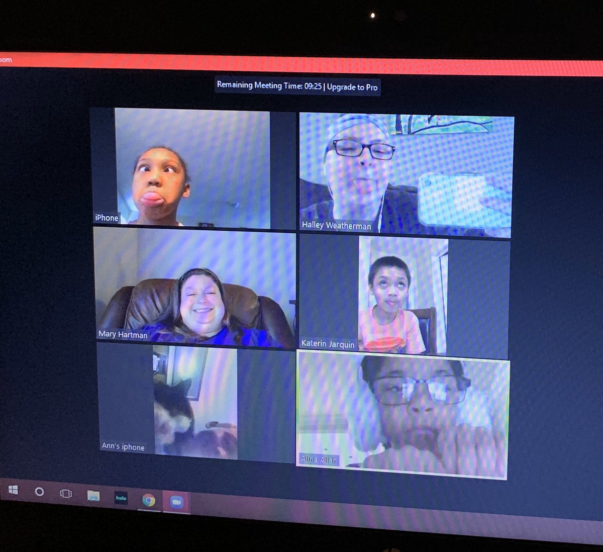 Having video talks twice a day on Tuesday’s and Thursday’s make the week so much better ❤️ first at noon during our normal school time and the second at 6 for parents who are still working ❤️ #doitforthekids #distancelearning <a href="/MarvinWardES1/">MarvinWardES</a>