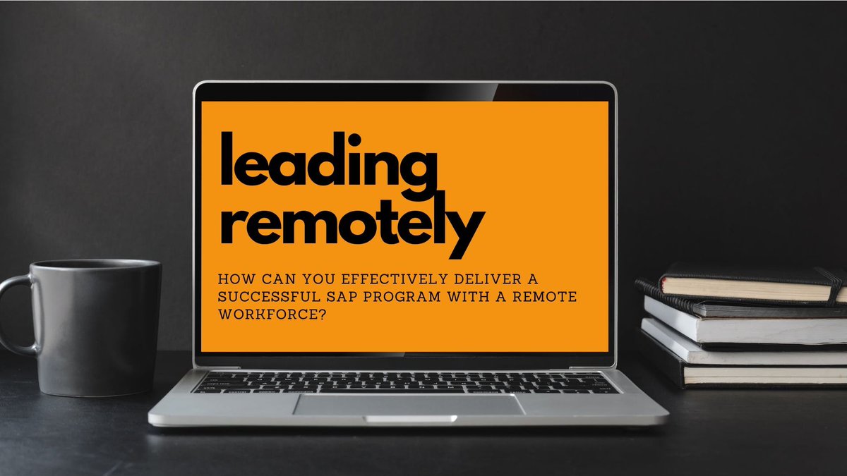 #SAP world is changing! Particularly in delivering SAP projects. Below, are some leadership tips on how to get everyone to work together, collaboratively and effectively. 
buff.ly/2yrOA33
#sapjobs #sap #leadership #jobs #recruitment #remotework #workingfromhome