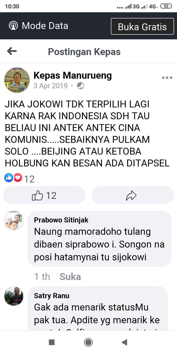 EgiRizal8's tweet photo. #KAPOLRITANGKAPAK
MANA NYALI KAPOLRI YG BILANG MAU TANGKAP PENGHINA PRESIDEN????? JANGAN BACOT AJA PAK KAPOLRI 
TANGKAP AKUN BATAK BABI ANJING MANURUNG ITU 
SAYA TUNGGU SATU KALI 24 JAM DARI SEKARANG #KAPOLRI
#JOKOWI
#HIMASDIVISIPOLRI https://t.co/BMR6NFrwR3