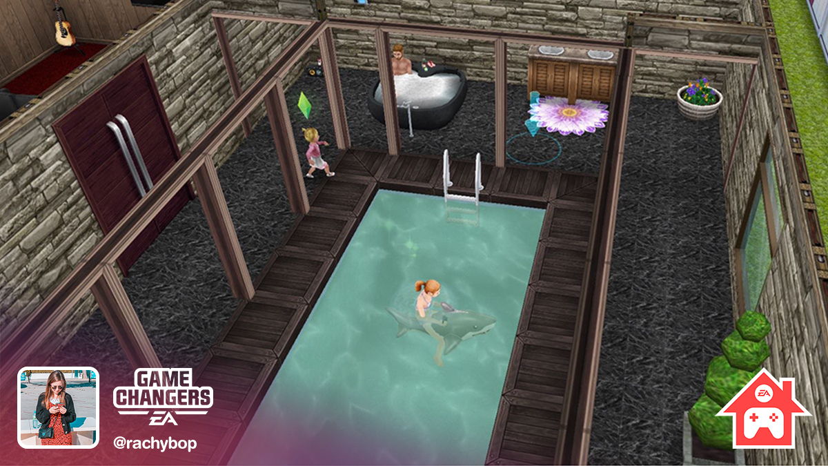 The Sims FreePlay on X: Need inspiration for your entries for the Stay  Home. Play Together competition? EA Game Changer @TheGirlWhoGames has  created the perfect isolation house for her Sims! Visit our