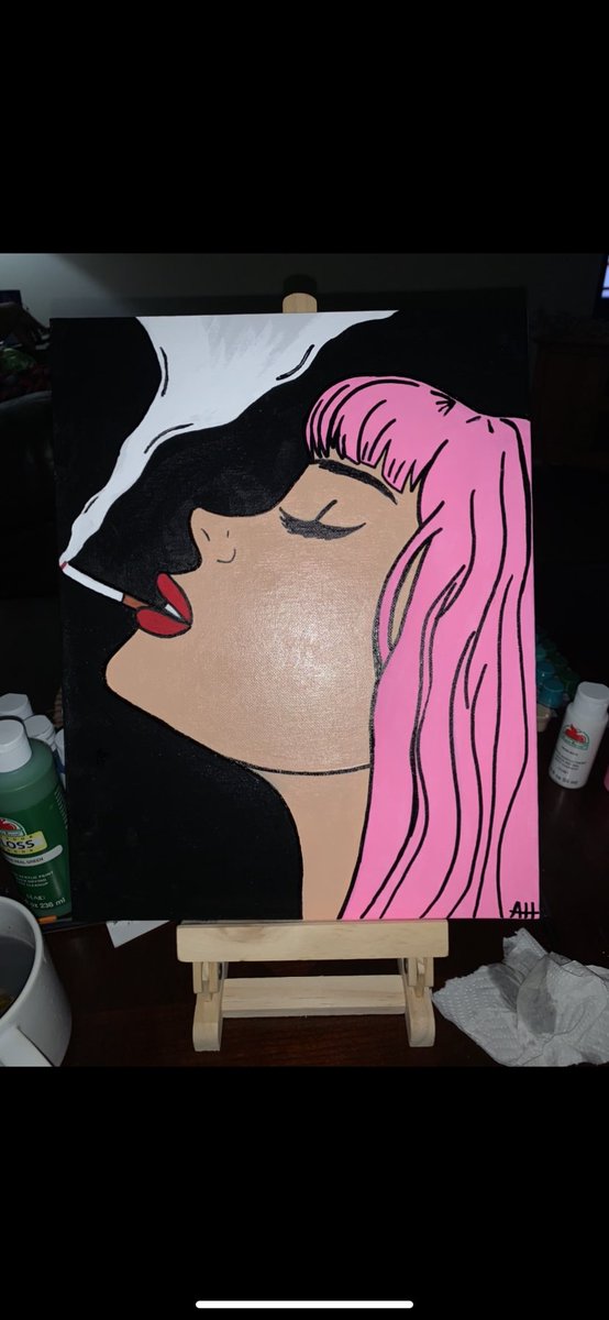 audreymay377's tweet photo. Hi friends!! I’ve been making/selling my paintings. If you’re interested in something dm me!! (Girl w/ pink hair is still available) ❤️❤️❤️ https://t.co/6JRlMKPJG3