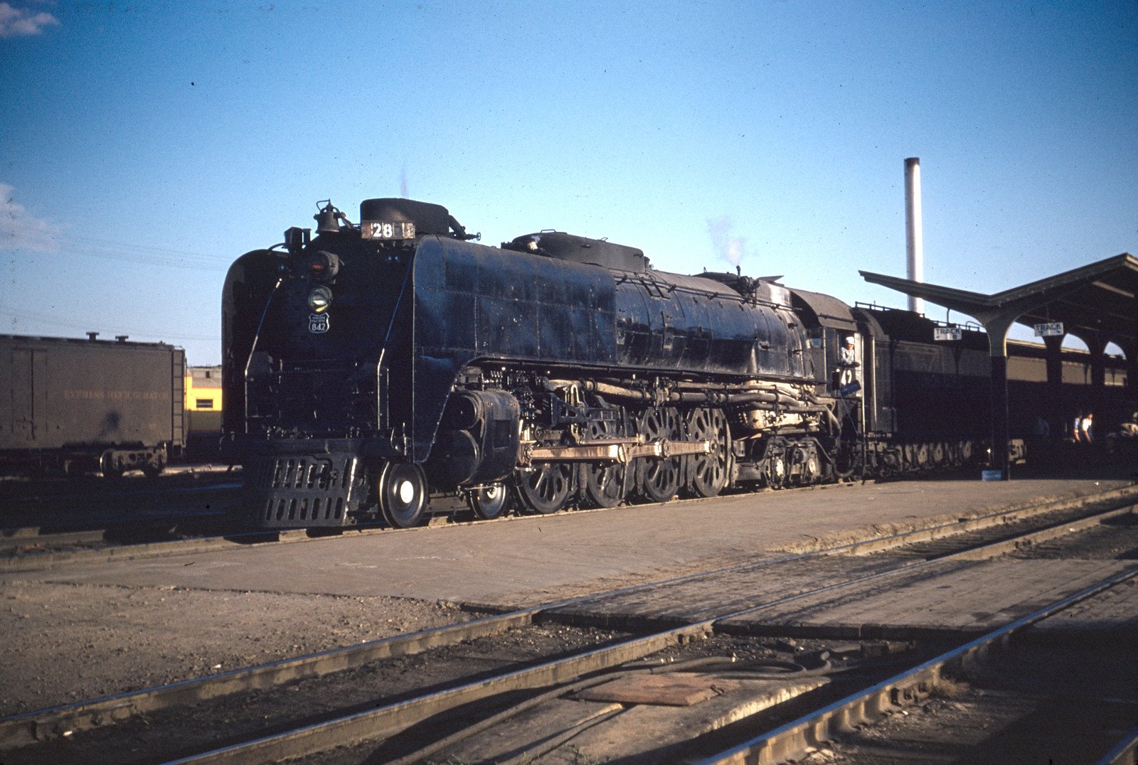 Joshua Beytien on Twitter: "9-14-55 Union Pacific 4-8-4 'FEF-3' class ...