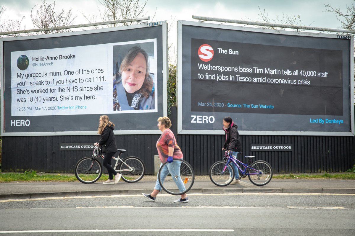 ByDonkeys's tweet image. Who we value as a society defines who we are.
(Location: Dorset)
