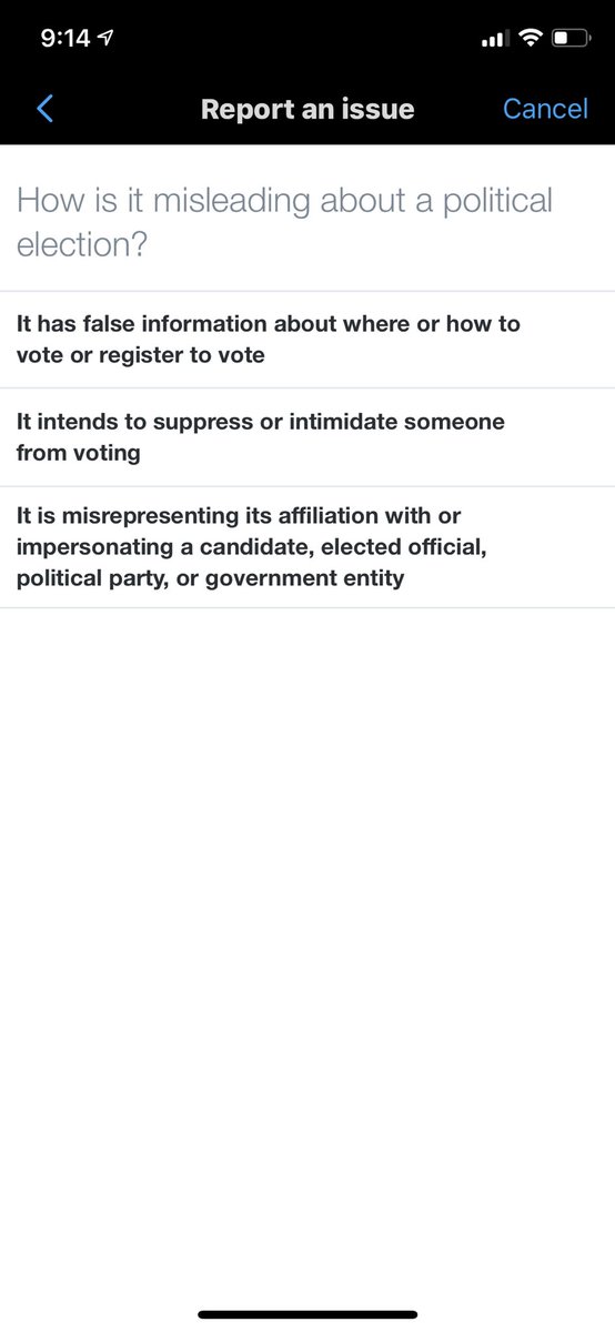 It intends to suppress or intimidate someone from voting
