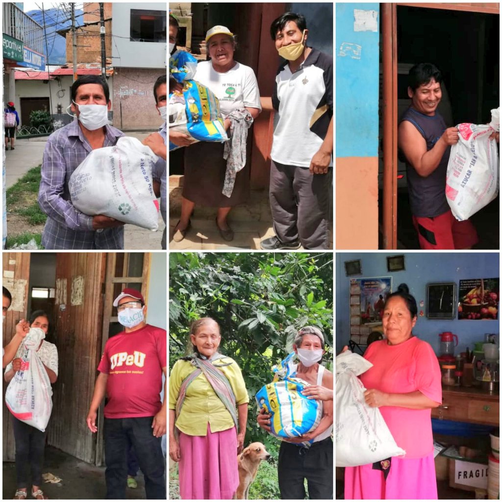 En el distrito misionero  La Convención, Quillabamba #MSOP #UPSur, se repartió más de 40 sacos de víveres, para las familias vulnerables de nuestra iglesia. Ahora más q nunca ellos nos necesitan.