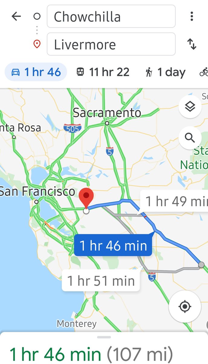 3)San Francisco is close to Livermore.Maybe you never heard of Livermore, Ca?After hijacking a school bus in Chowchilla, the kidnappers drove their victims to a Livermore quarry an hour away (toward busy San Francisco - away from the isolated valley) and buried themWhy?