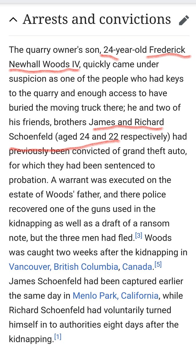 5)3 twenty-something year old rich kids pulled off the Chowchilla heist all by themselves?