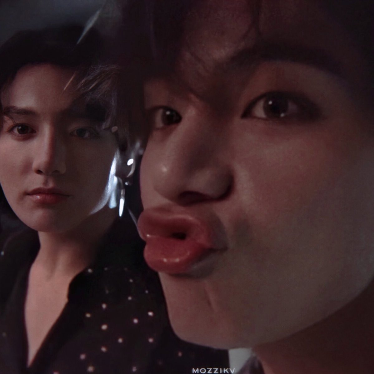 here some taekook moments from muster: a thread;