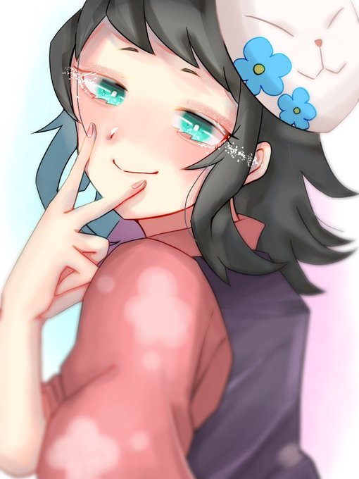 しゃらなさんがTwitterに投稿した真菰(鬼滅の刃)のイラスト。