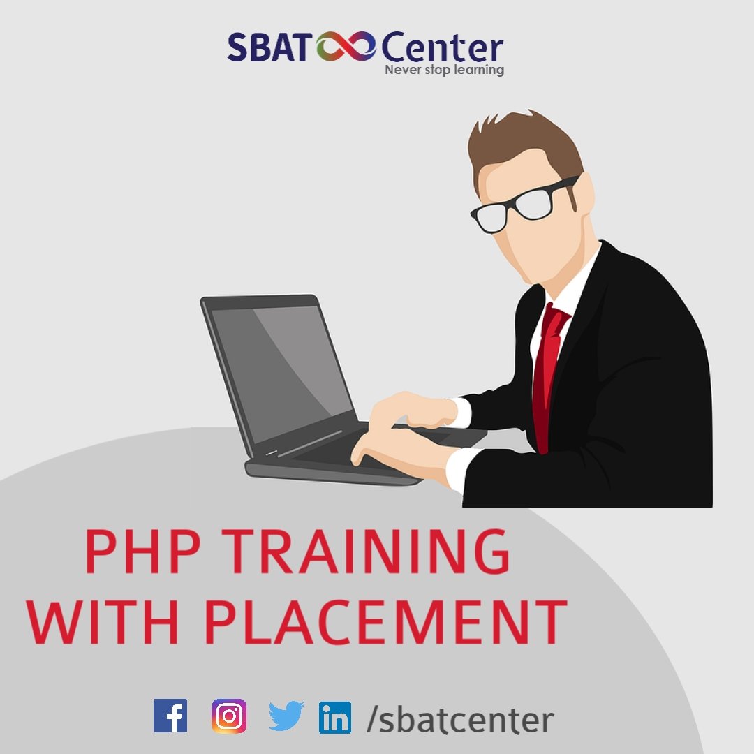 sbatcenter's tweet photo. Are you looking for the best PHP Training in Chennai? SBAT rated as best PHP Training Institute in Chennai. Call 95005-88888 for more details on PHP Training. Register today in SBAT for Best PHP Training in Chennai. https://t.co/OkMo2e5R2A