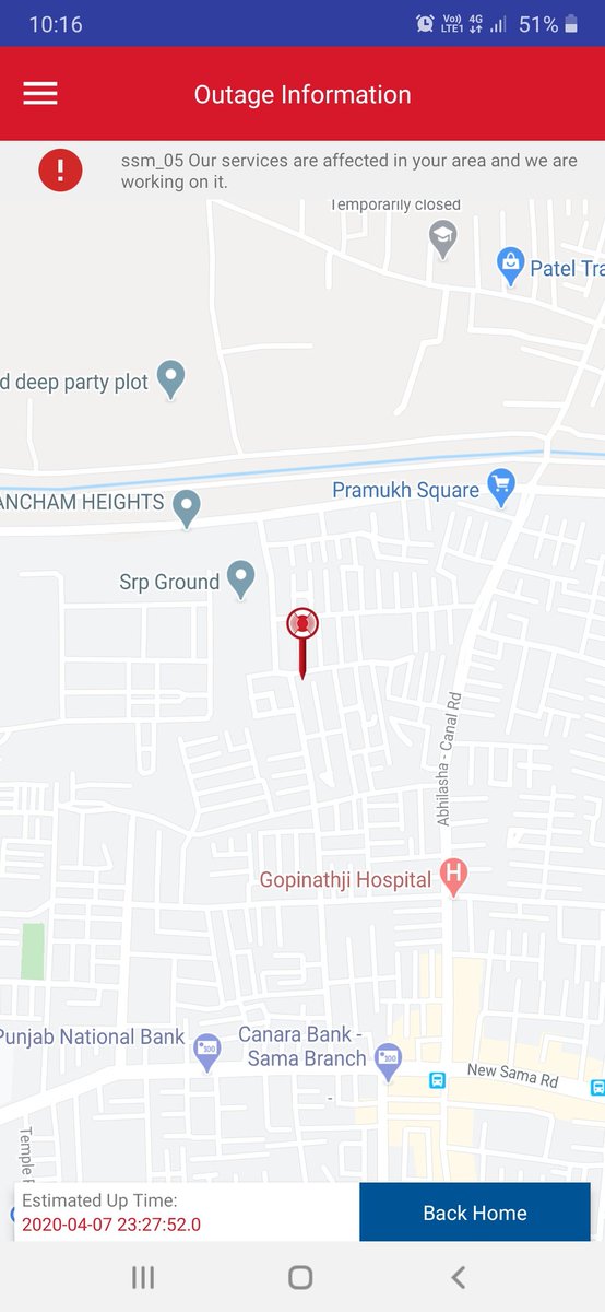 sutapta's tweet photo. @youbroadband  i understand, its rough times, but I hope you know we are all working from home. The internet hasn't been working since yesterday. The eta shows it should hv been rectified yesterday only but that has not happened. #youbroadband Request to rectify pls. https://t.co/EEPiDlDYrS