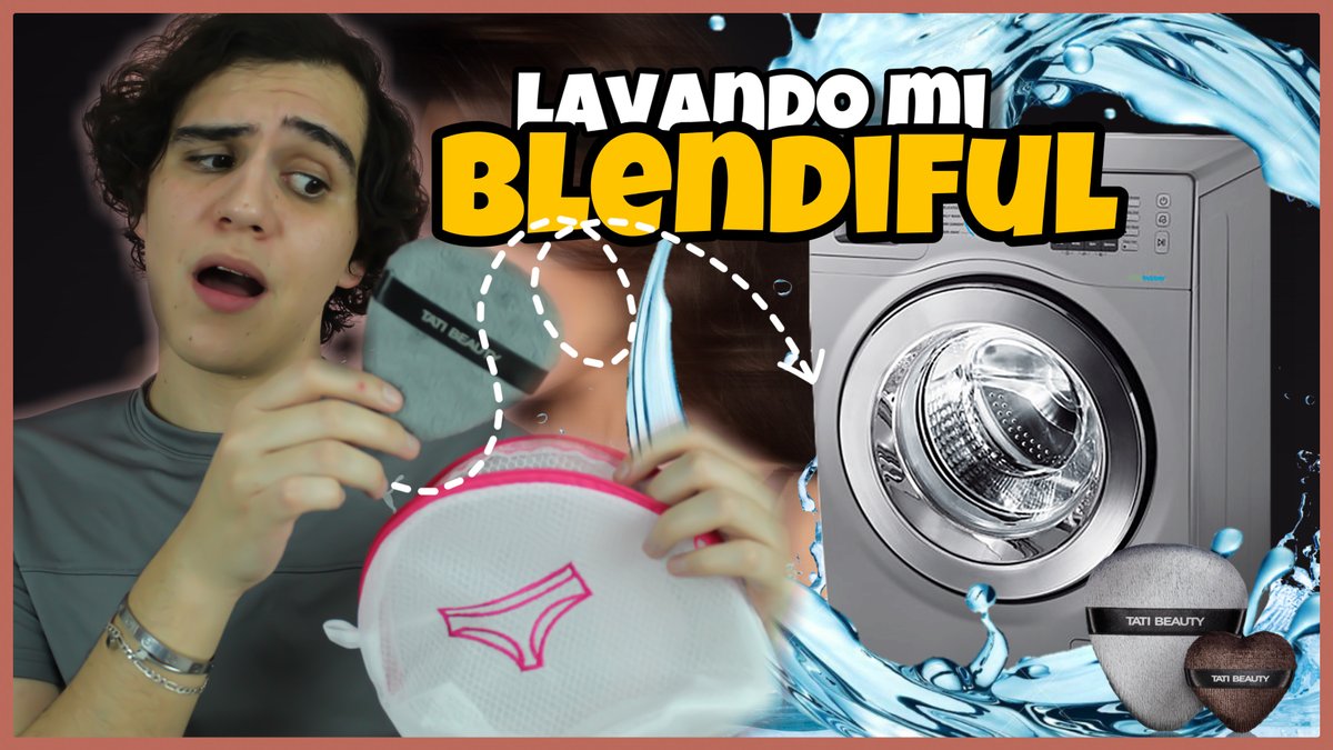 LuisFerArvizu's tweet photo. Hice la prueba lavando mi #Blendiful en la lavadora y estos fueron los resultados ๐งผ๐งฝ @TatiBEAUTY #blender
https://t.co/WeDXsmZLEQ https://t.co/4dVjY7gL35