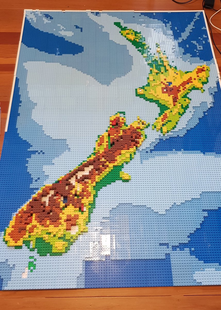 genetis's tweet photo. #NZLegoMap progress picture... https://t.co/wbtXMwdiS4