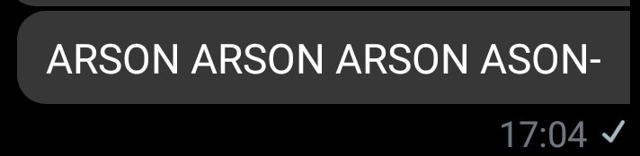 ARSON ARSON ARSON ARSON