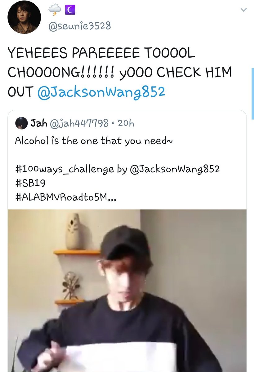 Oh yeah our one and only alcohol bender! >_< @SB19Official #SB19 #SB19is8inBBS50