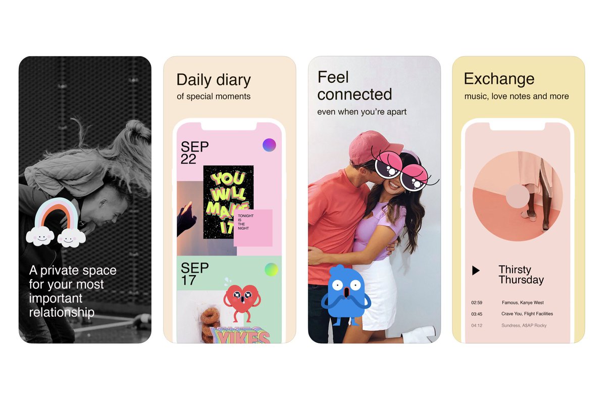 verge's tweet photo. Facebook launches an app for couples to talk to each other https://t.co/oj3lBq0OES https://t.co/v5f2m76qnF