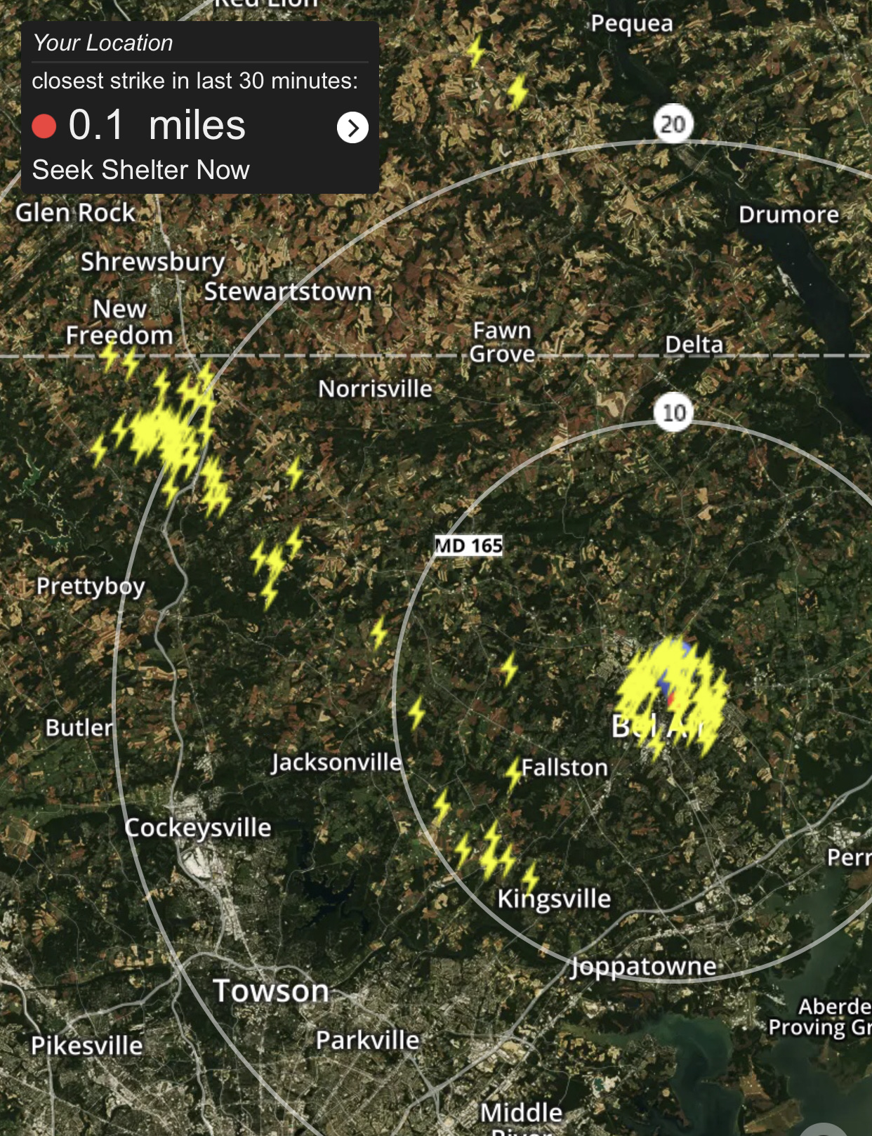 Harford Fire Blog on Twitter "We had a Severe Storm come through the Bel Air Area. It looks