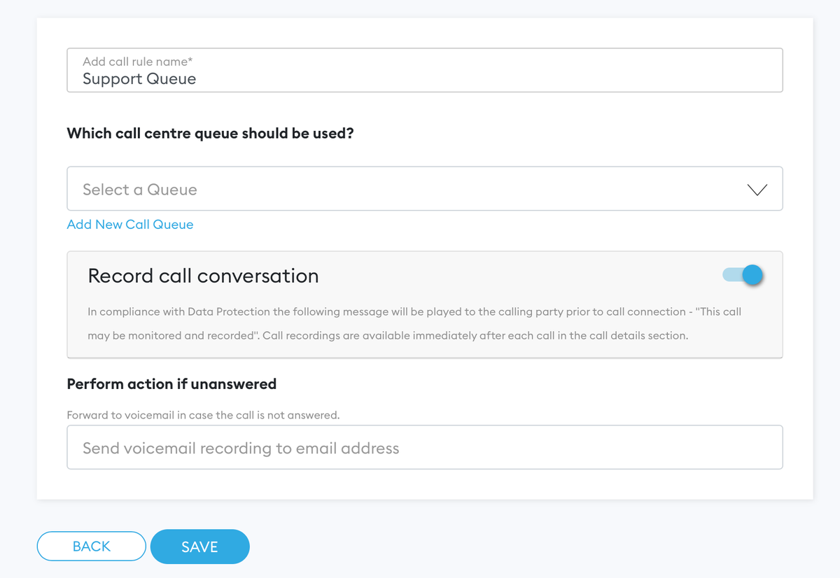 iovox's tweet photo. The virtual call center is created by selecting the Call Rule type, creating a queue, and adding iovox account users to the queue. Users have the ability to make themselves present or unavailable just like a normal call center. https://t.co/RRiZcNAUgp #workingfromhome #wfh2020 https://t.co/zU9XNJsKsi