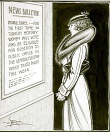 3/12When Atatürk extended full suffrage to Turkish women in 1934, the privilege was still a decade away even in a progressive France. A lot of other changes followed, changes that would today be labelled "draconian" by the Muslim world.