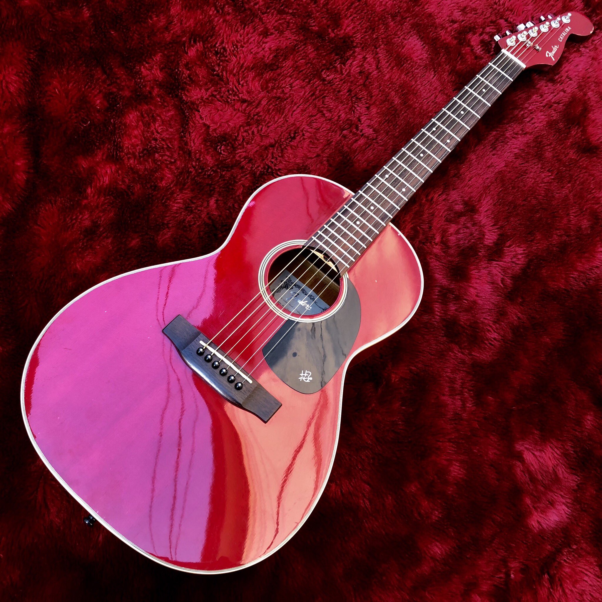 Fender Catalina アコースティックギター レッド