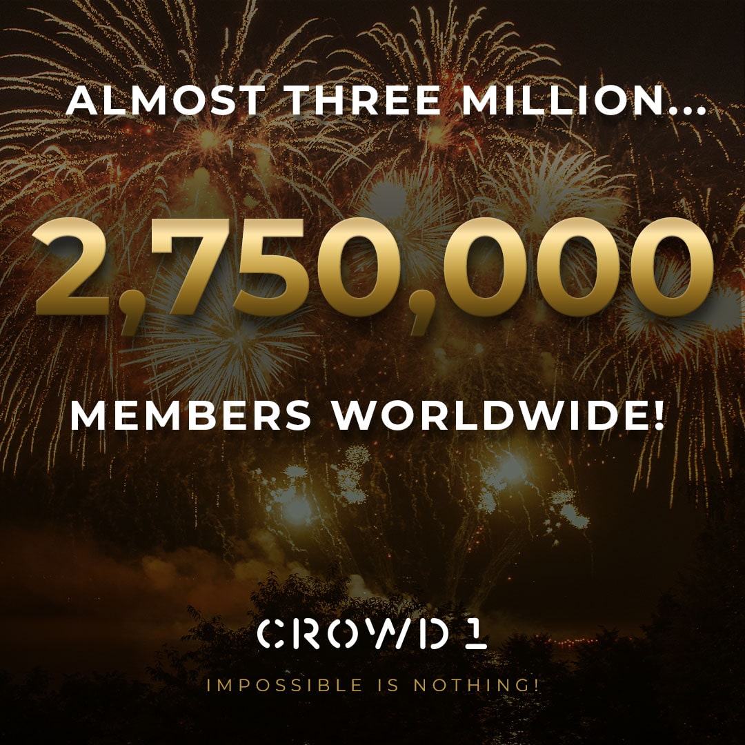 multiwebchances's tweet image. Crowd1, Impossible is nothing
Come and join Crowd1, you get paid with several money streams, and if you join ...