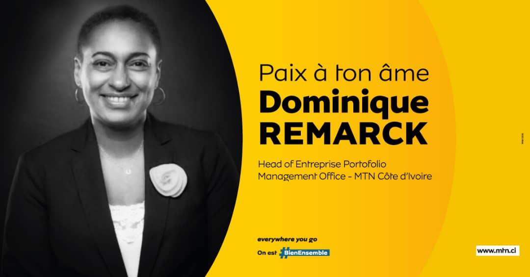 ouatt_djibril's tweet image. C'est avec un cœur lourd et une grande tristesse que j’ai appris hier le décès de @Drmtnb. 
C'est une grande perte pour la communauté des TICs en CIV. Elle était si énergique avec un leadership si fort. Mes prières vont à l'endroit de sa famille et ses enfants. On t'aime Domy.