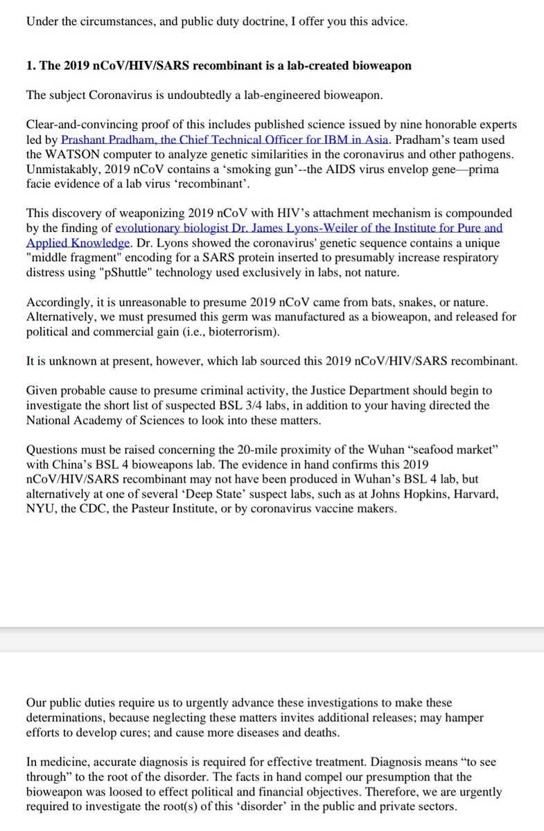 With the 'smoking gun' of  #Pradham et al's  #AIDS virus envelop gene, and the discovery of an encoding for a  #SARS protein by  #LyonsWeiler , the  #COVID19 'Conspiracy' battle lines between 'nature' and the 'Lab' are drawn.