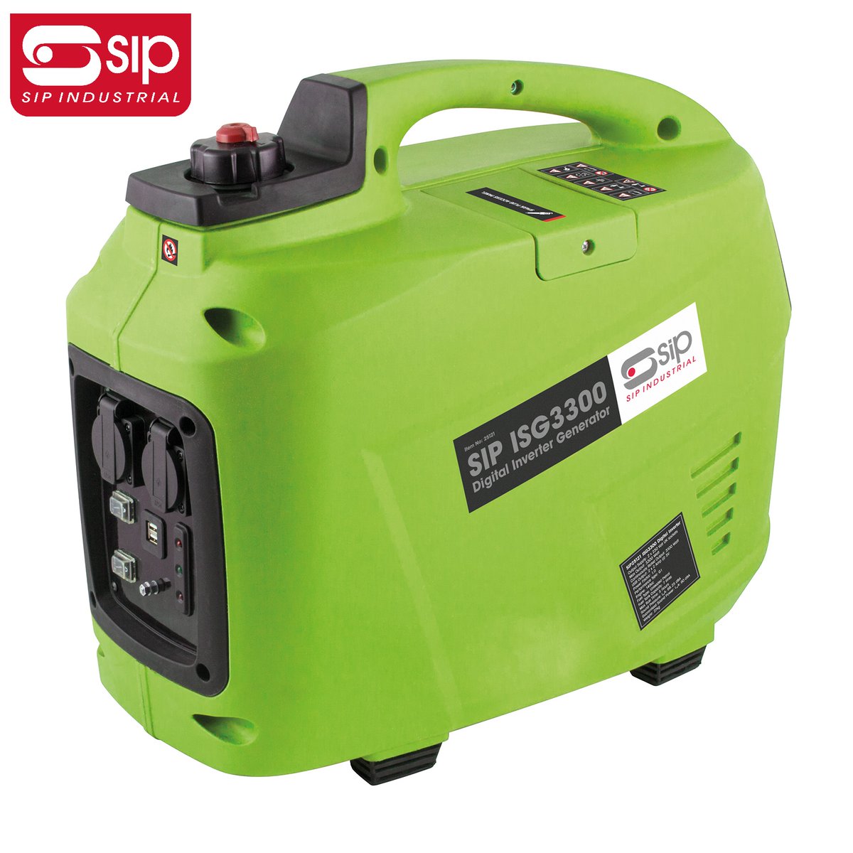 sipindustrial's tweet photo. The New SIP ISG3300 Digital Inverter Generator delivers a reliable power source suitable for running laptop computers and other electrical devices - perfect for site offices, boats and caravans. It's 2 x USB (5V) output sockets are ideal for powering &amp; charging mobile devices. https://t.co/sWubqIbF6N