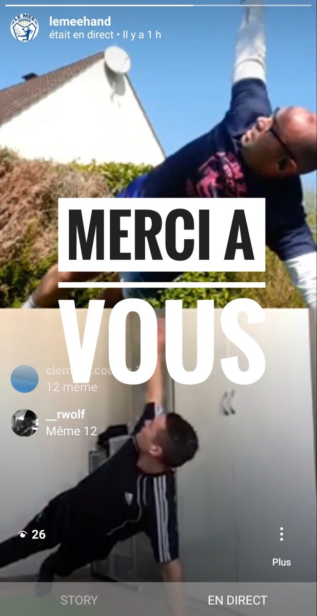 Merci à Laure, Nawelle, Erwan, Jeanne pour avoir participés à ce premier InstaLive 
On se retrouve vendredi à 11h30 pour une autre session.