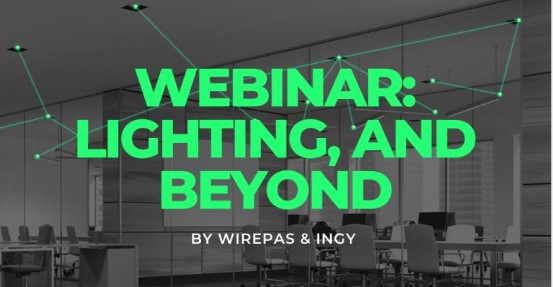 Wirepas's tweet photo. 😳 Missed out on our smart lighting webinar last week? 

😊 Not to worry, you can have a look at the recording here: 👀
 https://t.co/xSv9bTomyr

#smartlighting #IoT #webinar #wirepas #ingy https://t.co/eSGsTZ58M2