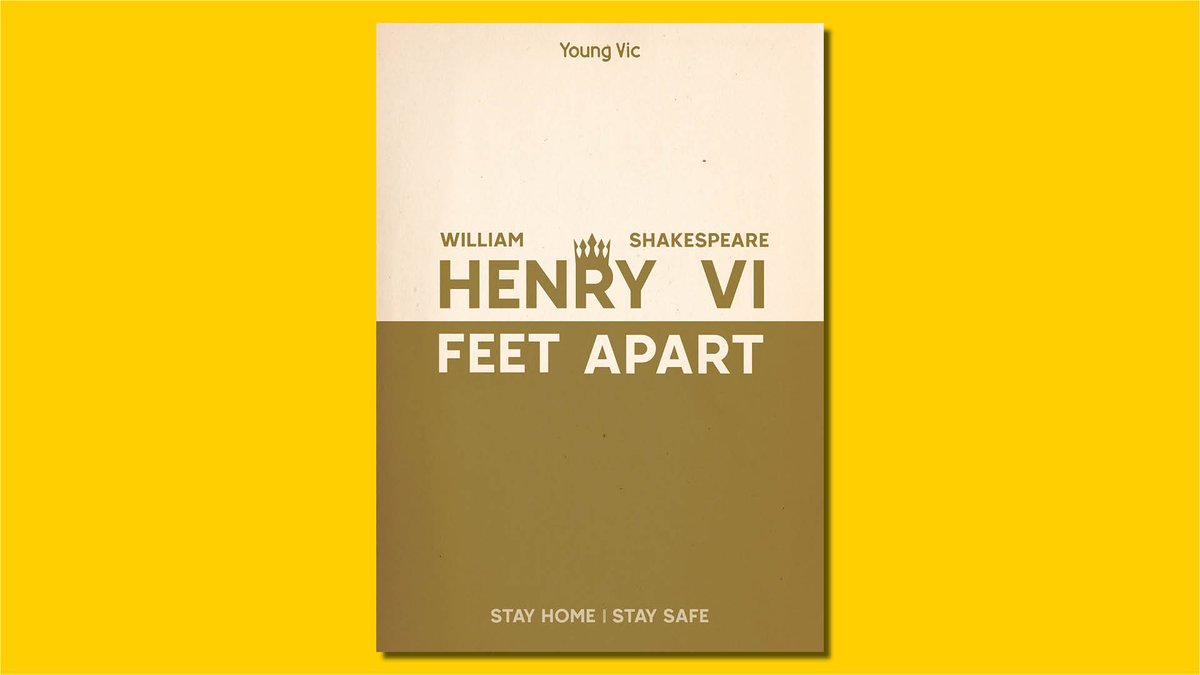 Henry VI Feet Apart 'I have heard it said, unbidden guests, are often welcomest when they are gone.' (no adaptation needed there)  #SociallyDistancedShakespeare