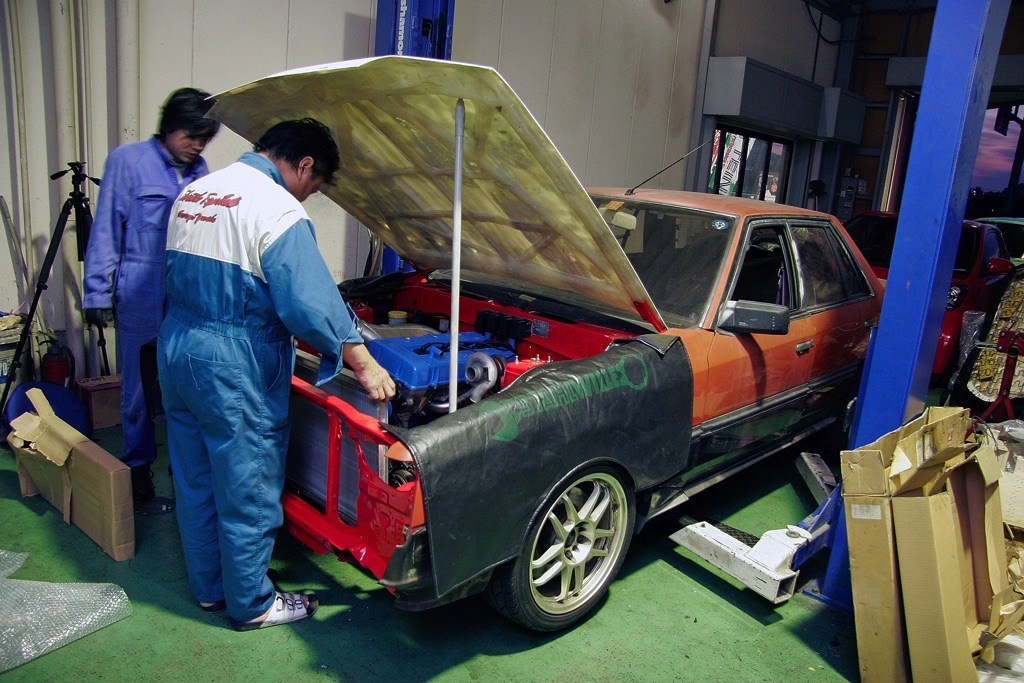 Weboption ストリートゼロヨン最速dr30再生計画 独自のツインターボレイアウトが完成 連載8回目 T Co Abaqthf7pr Dr30 ガレージ八幡 スカイライン ゼロヨン ドラッグレース Webopt Weboption T Co 8wt7lnapko