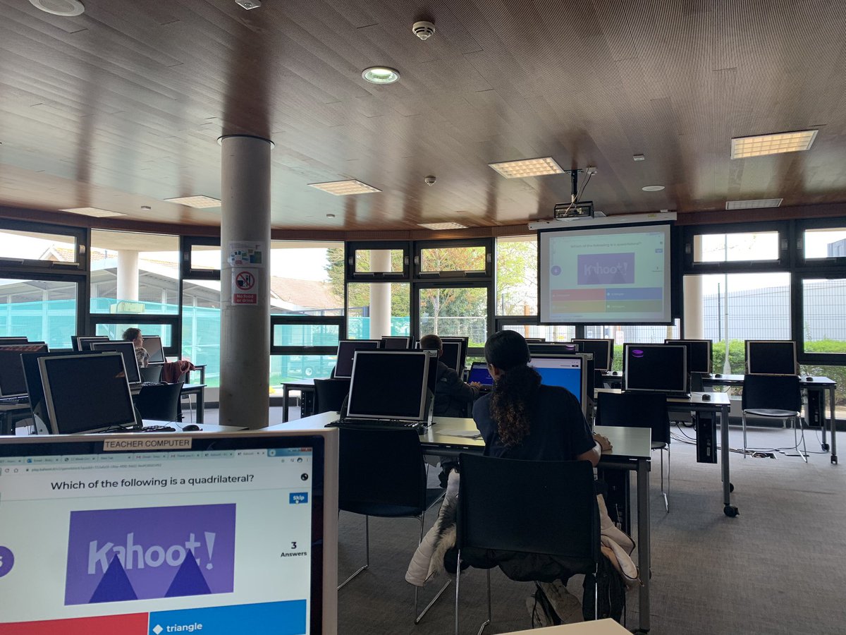 MA_Maths1's tweet photo. Maths Kahoot game with students this morning @MerchantsAc https://t.co/ocHdauY3bs