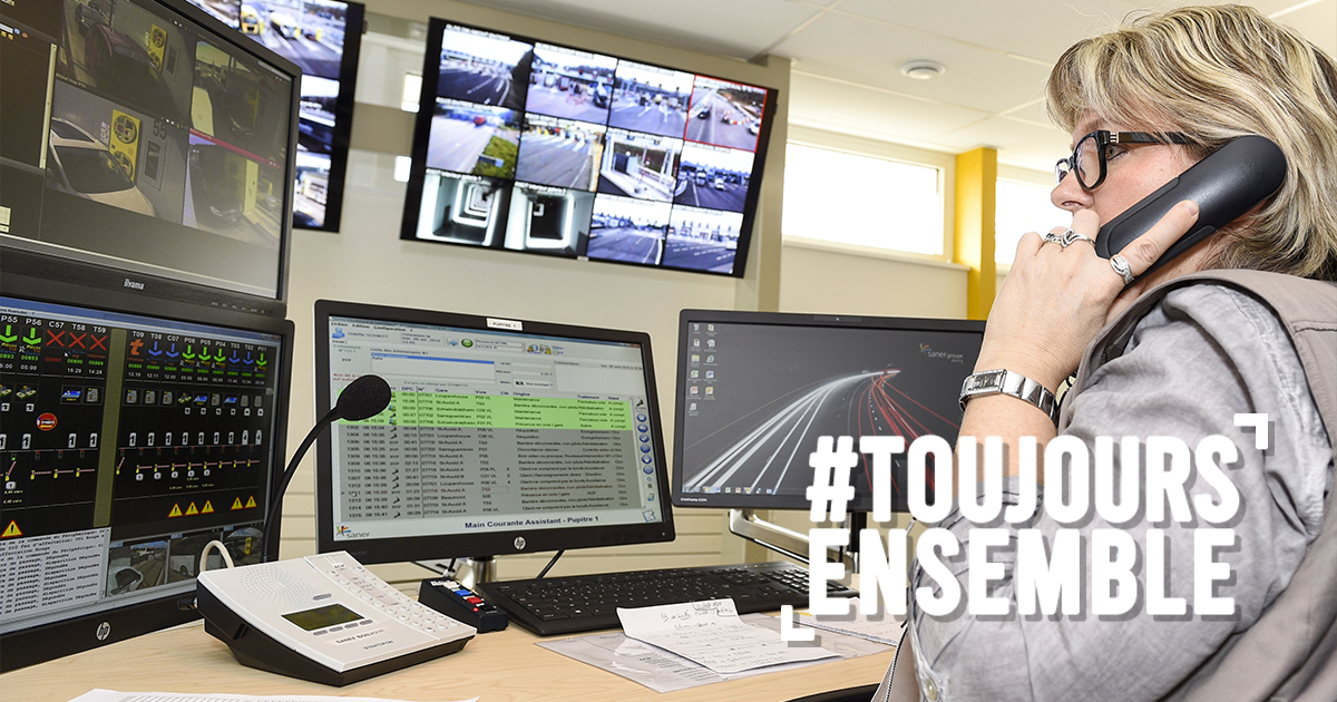 #ToujoursEnsemble Vous êtes les #HérosDuQuotidien A vos côtés les équipes <a href="/sanef_groupe/">Sanef groupe</a> vous accompagnent 24h/24, 7j/7 🙂👍