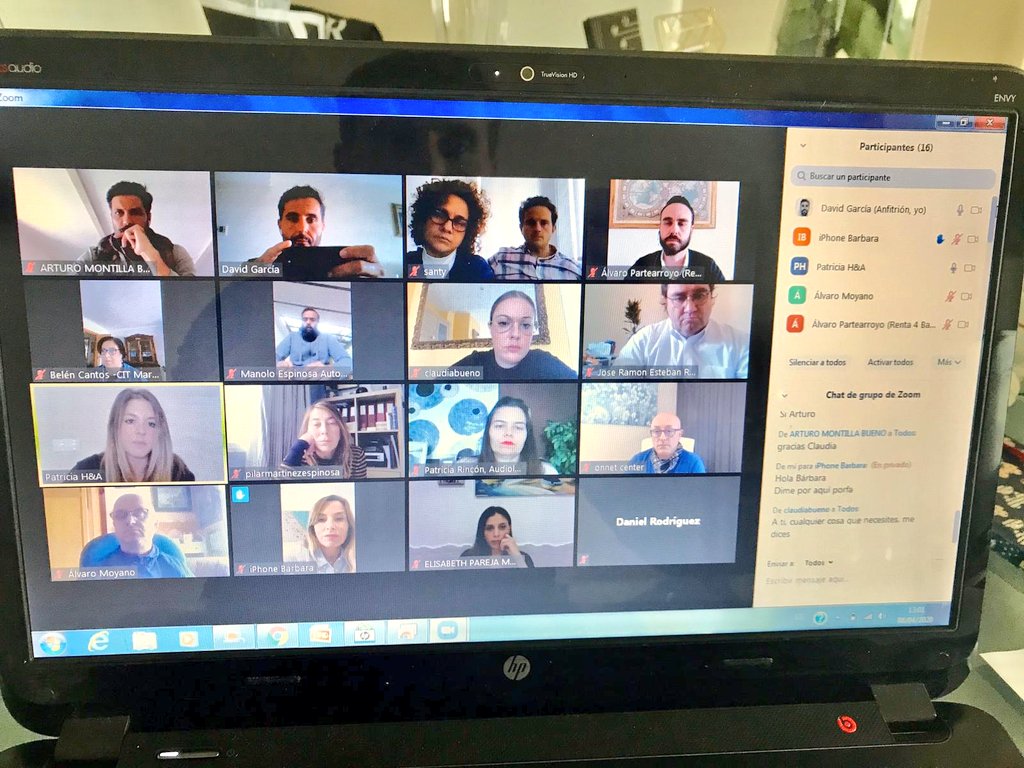 citmarbella's tweet photo. Seguimos a tope 💪 y hoy hemos organizado la primera #QuedadaCITvirtual con un grupo de #sociosCIT 😉
G R A C I A S a todos los que habéis participado y esperamos que haya sido productivo
#CITconsusempresas
#CITatiendeDesdeCasa https://t.co/H3R1bS5ZKF