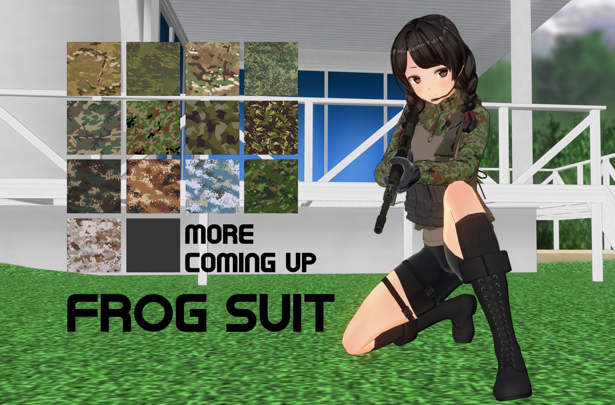 Bravocontect Cm3d2 カスタムメイド3d2 500 Followers Milestone This Frog Suit Mod Is Kinda Simple And Crude But It Would Work Dlc 電気外祭り15夏アイテムセット Needed This Means A Lot To Me Thank You So Much