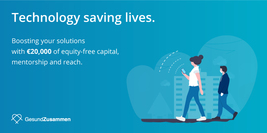 We just launched an accelerator program together with
@wefoxgroup <a href="/finleap/">finleap</a> <a href="/gesundzusammen/">gesundzusammen</a> &amp; many supporting partners such as <a href="/n26/">N26</a> <a href="/StartupVerband/">Startup-Verband 💡 🚀</a> <a href="/deliveryherocom/">Delivery Hero</a> <a href="/OmioGlobal/">Omio</a> <a href="/adahealth/">Ada</a> to boost projects fighting the #COVID19 crisis. Sharing is caring!
gesund-zusammen.de/en/apply