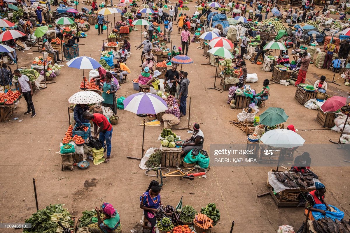 Picture by Katumba Badru of a market in Uganda