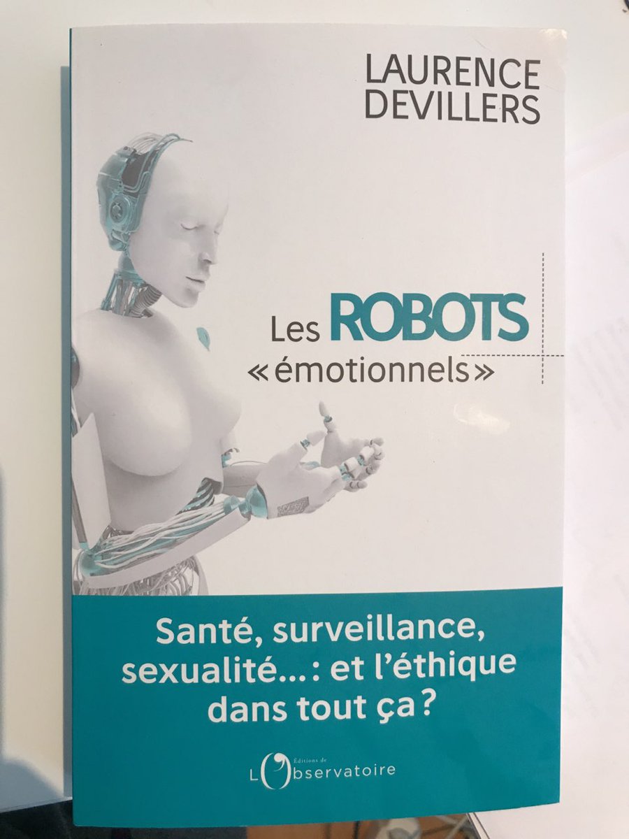 empathiclabs's tweet image. We just received the #book! Les robots émotionnels, un sujet qui nous intéresse tout particulièrement :) On se réjouit de se plonger dans sa lecture @lau_devil ! #robots #emotionalMachine