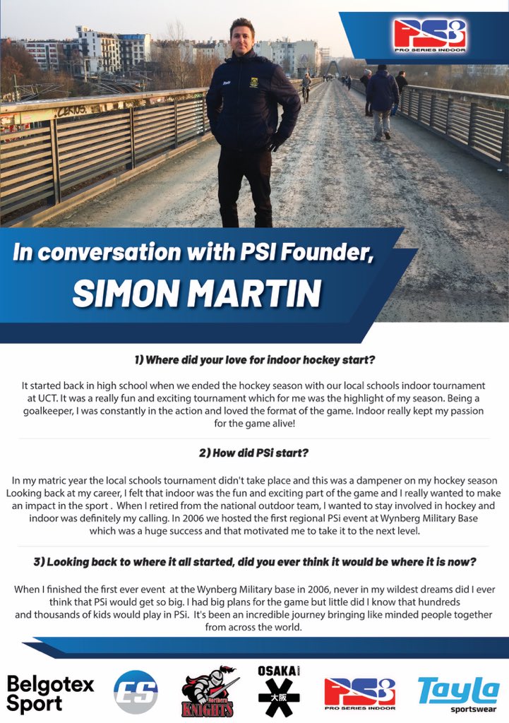 EnhancedSports's tweet image. In conversation with @PSiHockey Founder, Simon Martin.

Simon Martin - "It's really been fantastic to see the talent come through. We have had so many fine young players come through the PSi system. No doubt making a difference and producing stars for the future." 

#PSiHockey