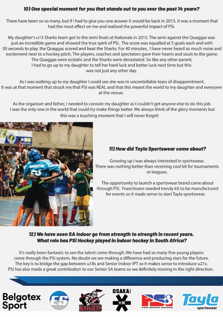 EnhancedSports's tweet image. In conversation with @PSiHockey Founder, Simon Martin.

Simon Martin - "It's really been fantastic to see the talent come through. We have had so many fine young players come through the PSi system. No doubt making a difference and producing stars for the future." 

#PSiHockey