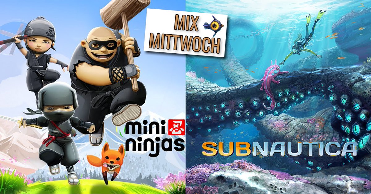 PillowG1rl's tweet photo. Heute ist #MixedMittwoch und das bedeutet wir mixen wieder frรถhlich Spiele. Wir starten heute um 19 Uhr mit 2 neuen Projekten. Einmal #MiniNinja und #Subnautica.
Ich bin gespannt :)
#Twitch #Streamerin #FemaleStreamer #Gamergirl #Twitch #MixedMittwoch #SupportSmallStreamers https://t.co/8zFp9nnFhR