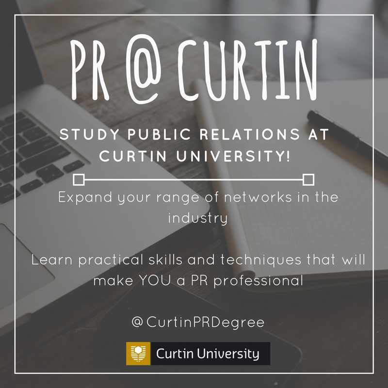 TrevorTran97's tweet photo. Outgoing? Socially confident? Good vibes only? If this decribes  you then a PR degree is right for you #PRtechniques #CurtinPRdegree https://t.co/SENcIkdAKA