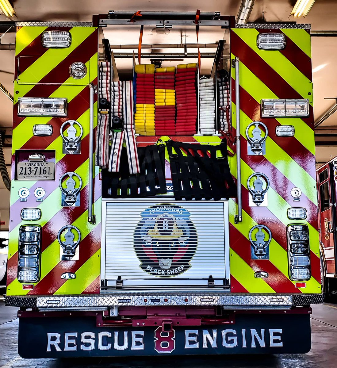 ThornburgFire8's tweet photo. While we are hoping EVERYONE is staying home and safe! We thank our brothers and sisters in the public service fields, for all of their hard work during these times.
#OneTeamOneMission #ForThem 
@VSPPIO @FxbgRescue
@SpotsySheriff @SpotsyFREM @SpotsyVFD @FXBGPolice @CCFireRescue https://t.co/iDva4dNpak