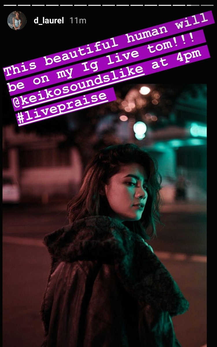 LovingLaurelOFC's tweet photo. Reposting from @D_laurel IG story:
See ya'll tomorrow at 4PM ๐
#LivePraise https://t.co/j4Npmr4F9d